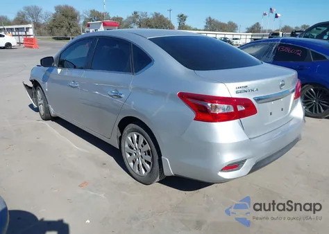 2017 Nissan Sentra S z USA, uszkodzony, nr VIN 3N1AB7AP8HY274800